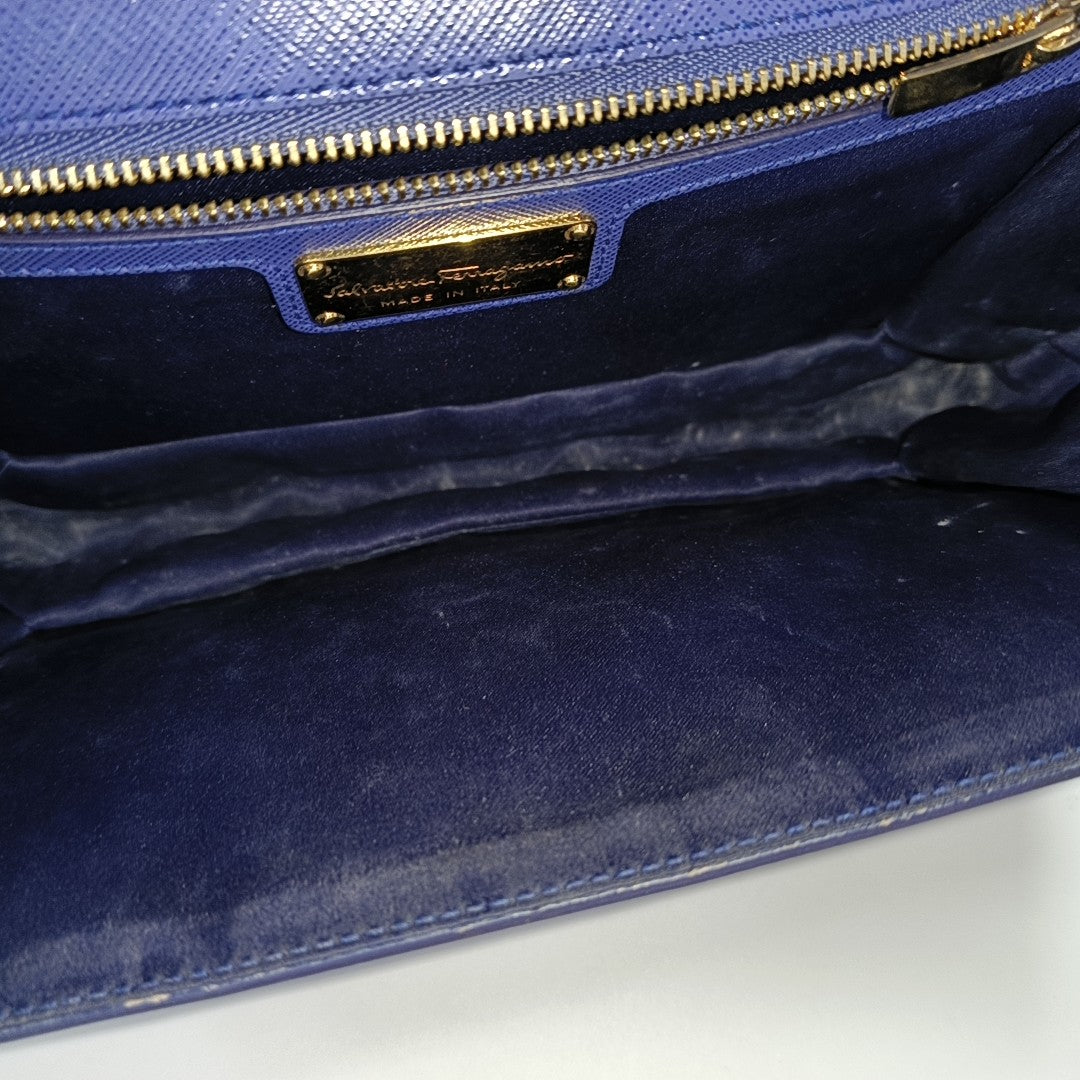 Ginny Calfskin Blue