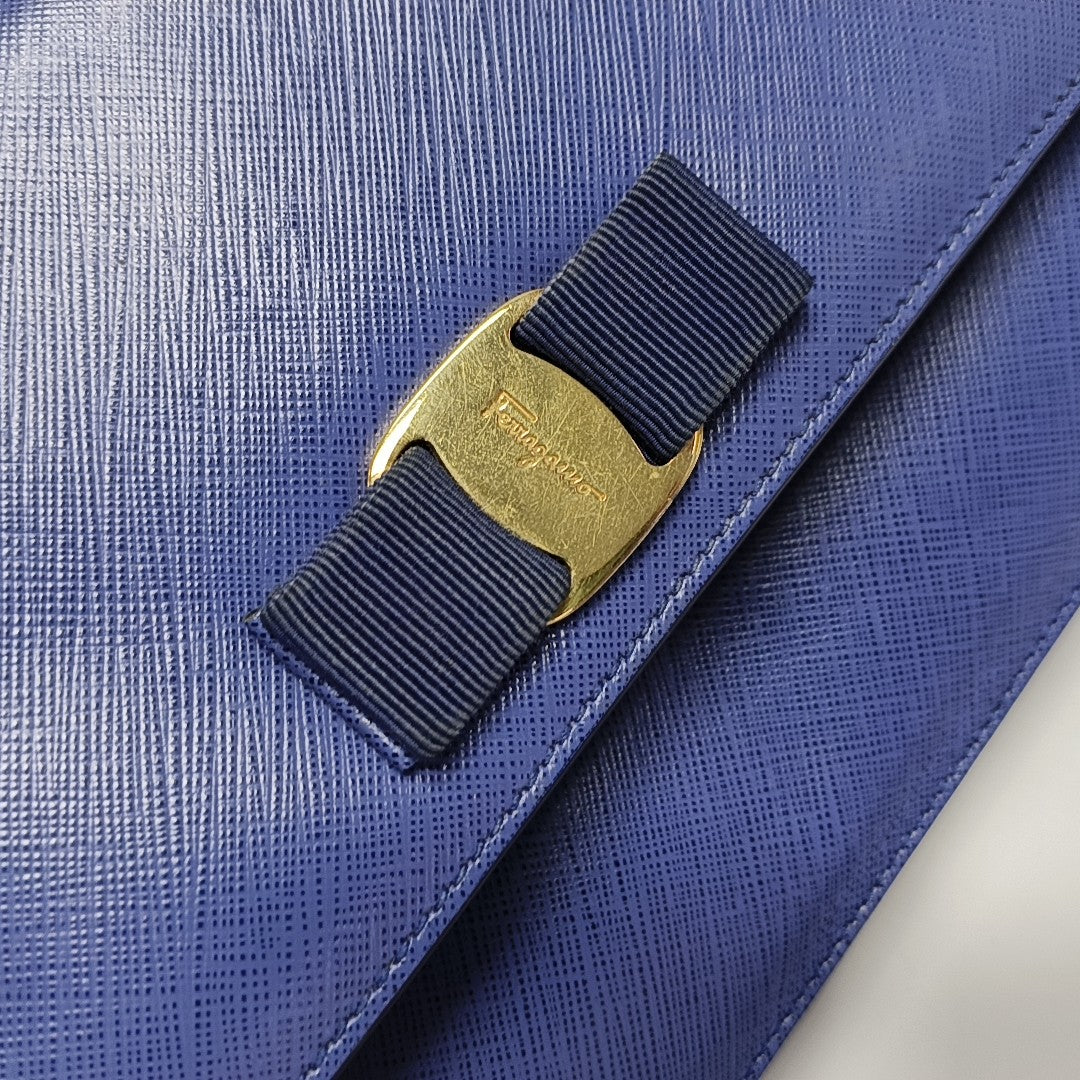 Ginny Calfskin Blue