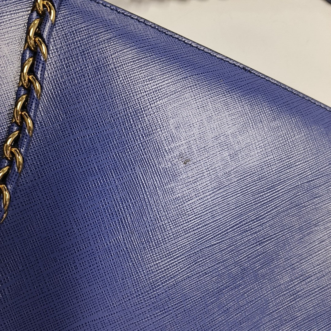 Ginny Calfskin Blue