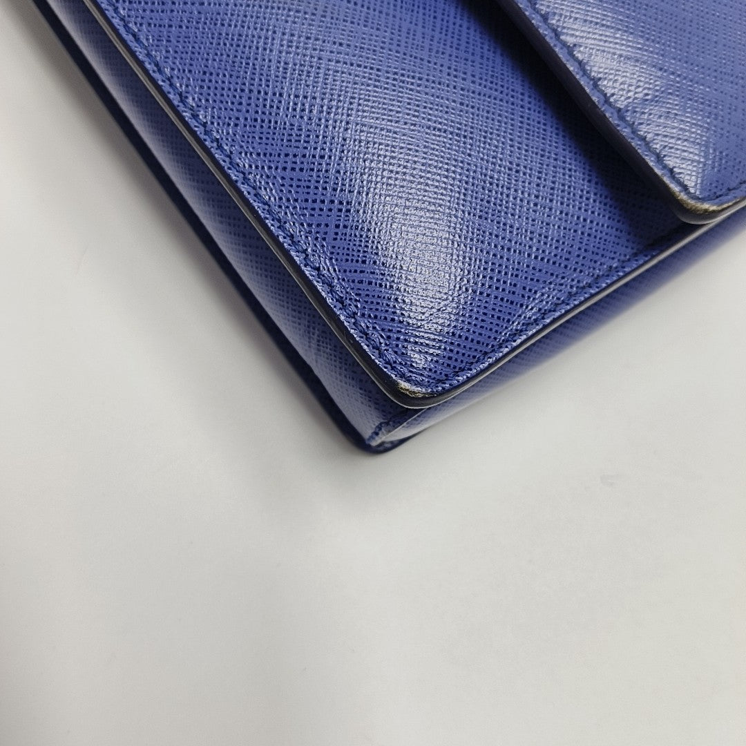 Ginny Calfskin Blue