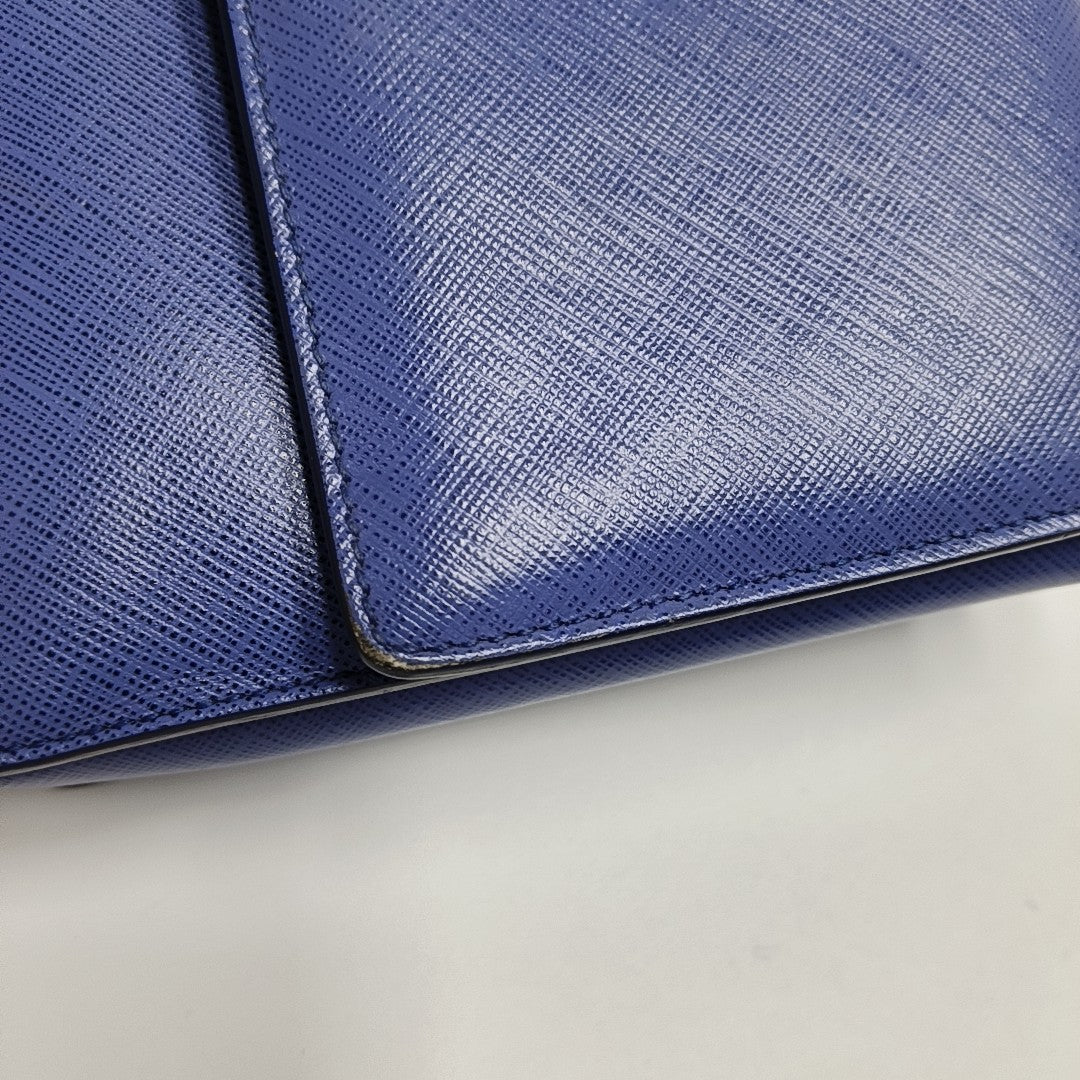 Ginny Calfskin Blue