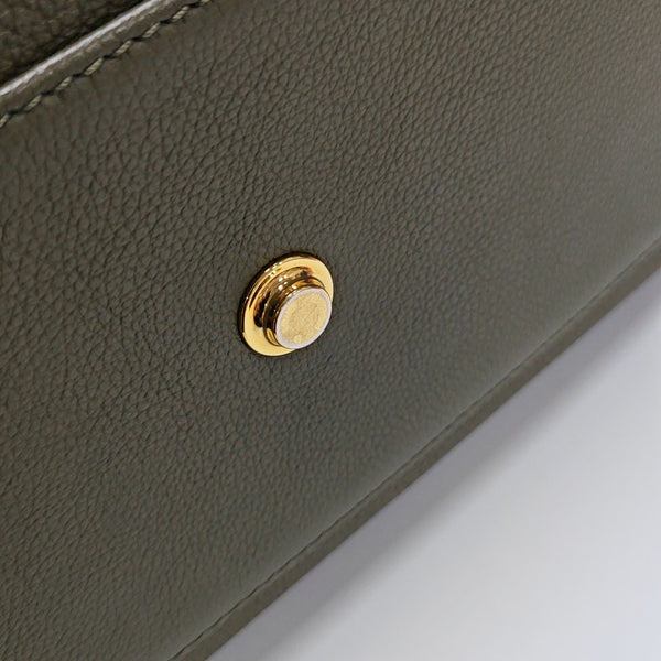 ON MY SIDE MM Monogram Calfskin Green