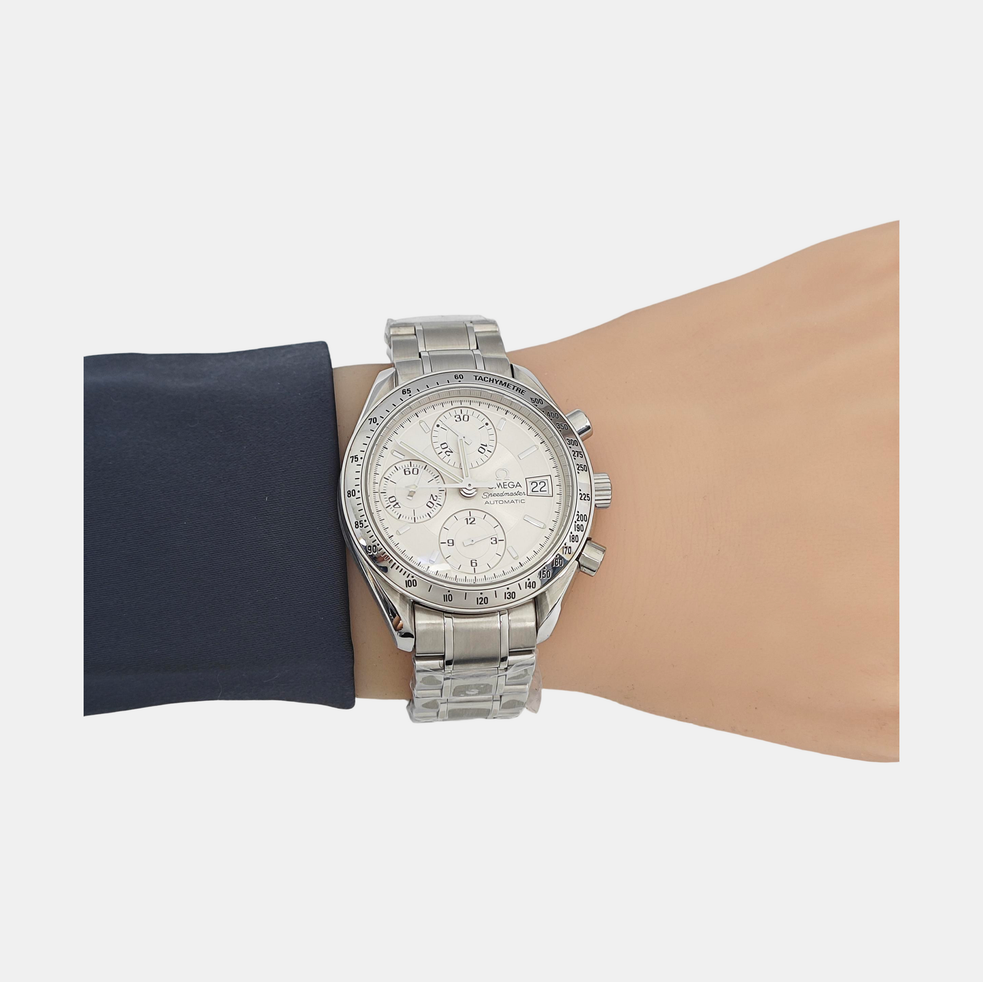 SPEEDMASTER 39mm Silver Automatic Watch