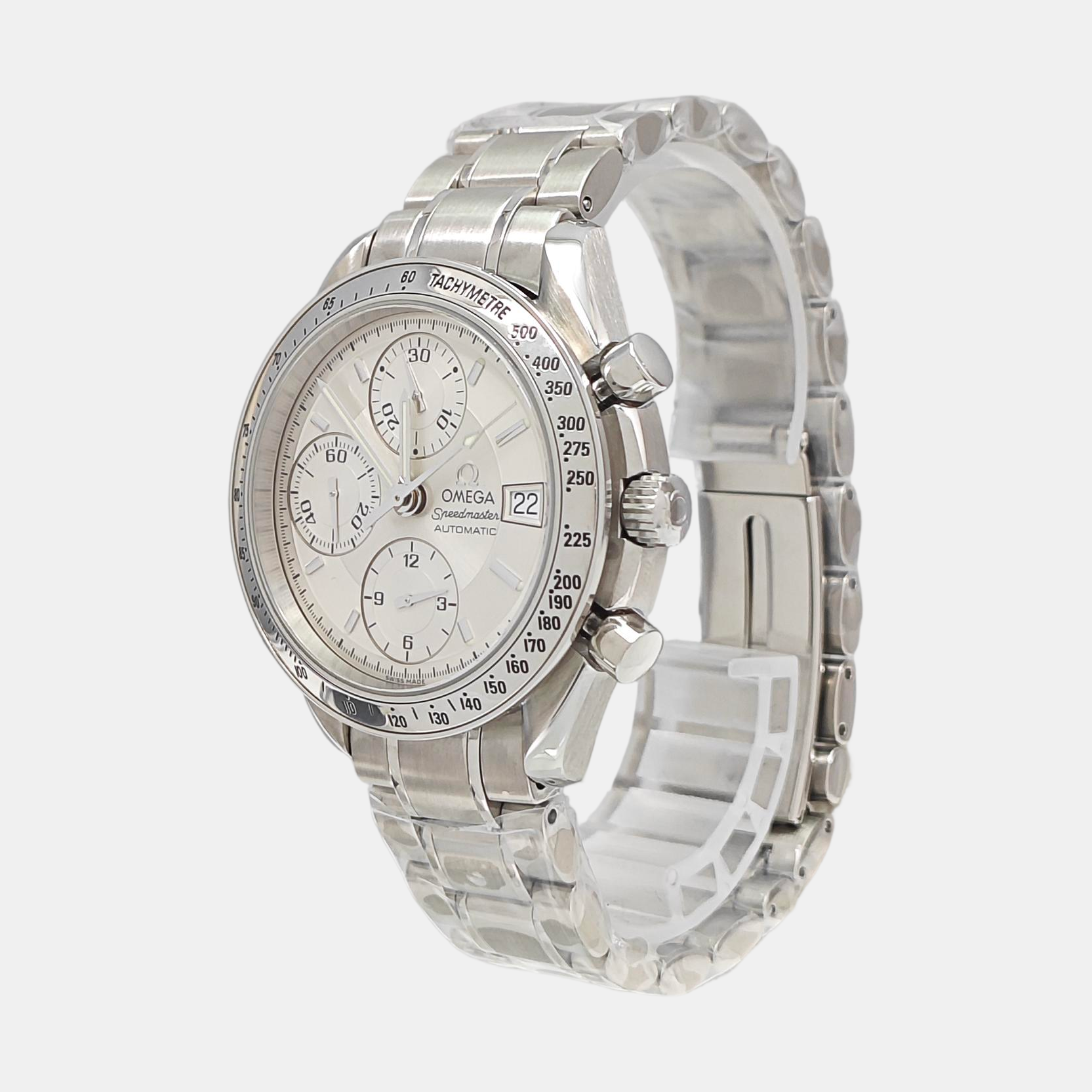 SPEEDMASTER 39mm Silver Automatic Watch