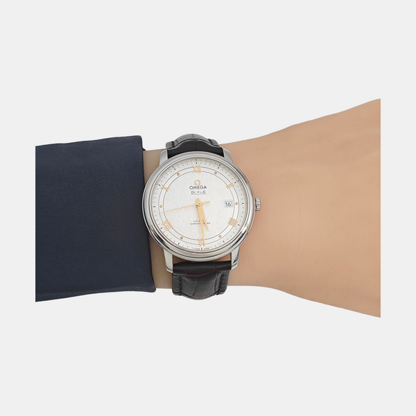 DE VILLE 39.5mm Silver Automatic Watch