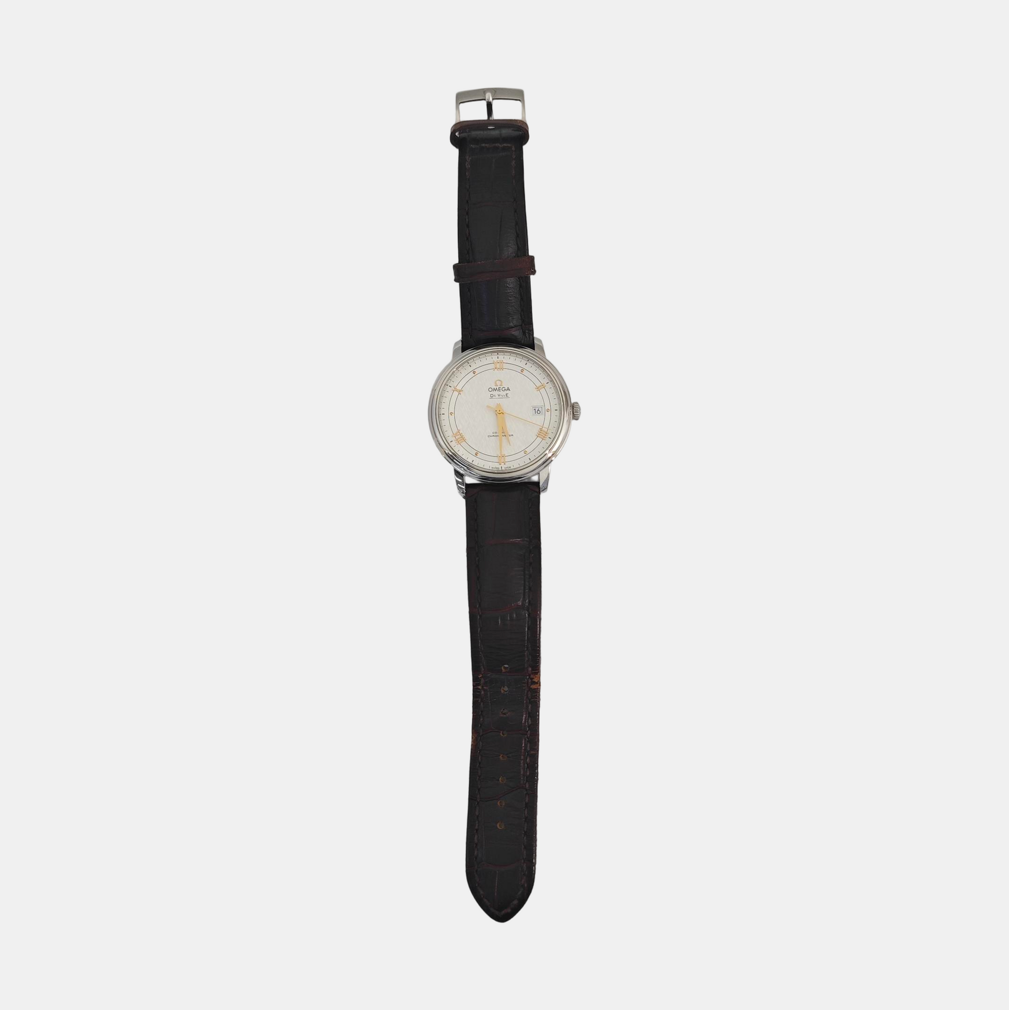 DE VILLE 39.5mm Silver Automatic Watch