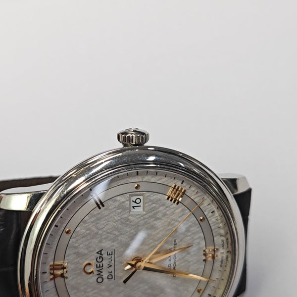 DE VILLE 39.5mm Silver Automatic Watch