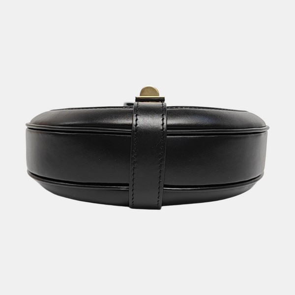 Authenticated pre-owned  16 Small Calfskin Black - Shoulder Bag at Looply