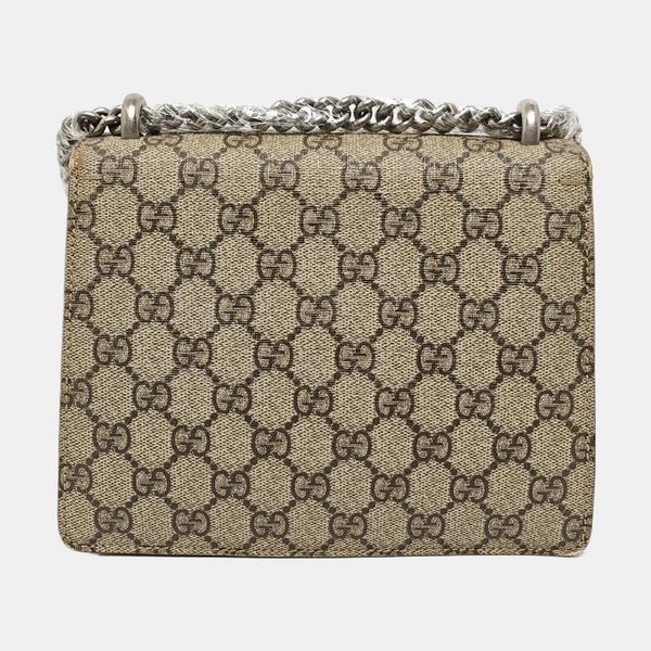 Authenticated pre-owned  Dionysus Super Mini Monogram Coated Canvas Beige - Shoulder Bag at Looply