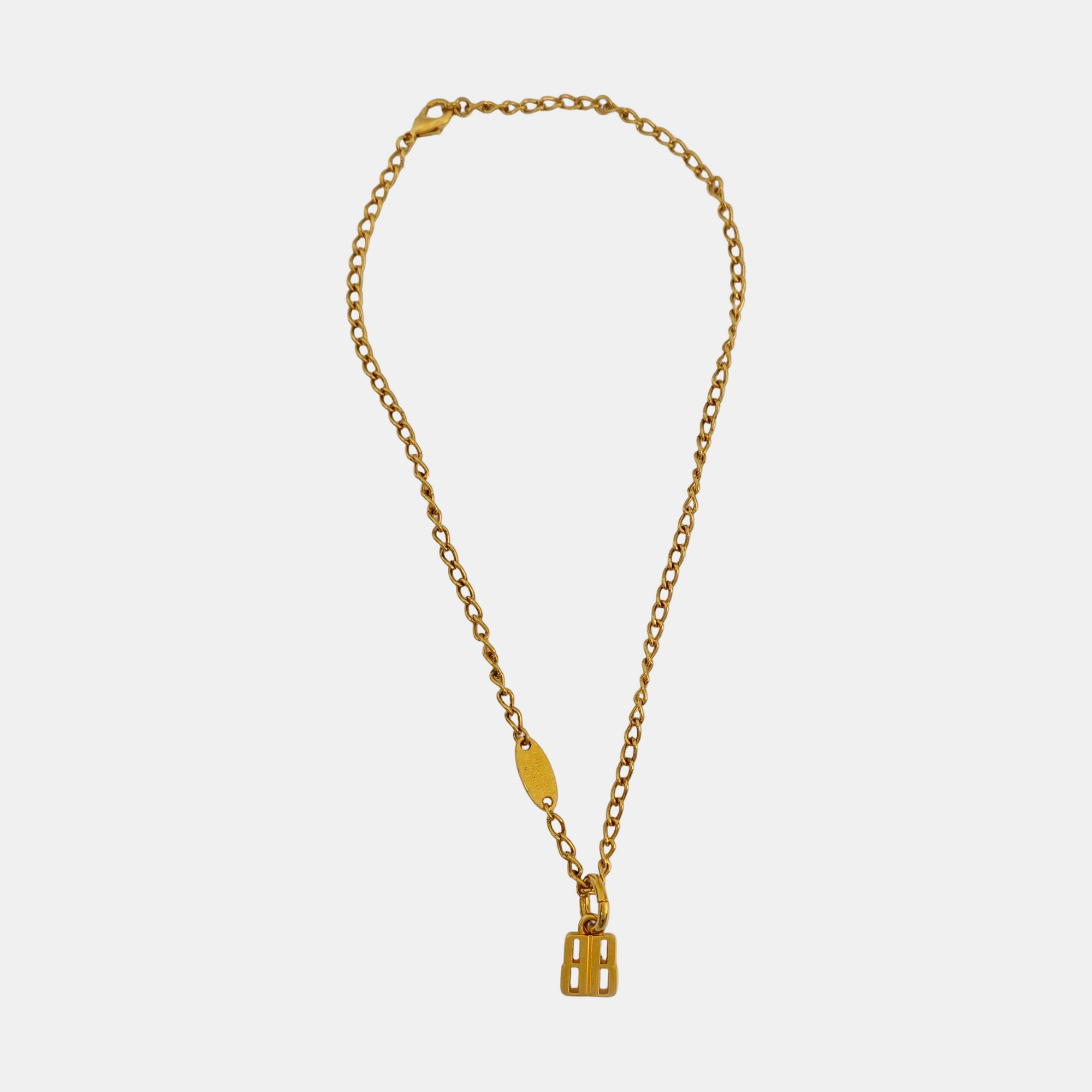 Authenticated pre-owned  Gold-tone Metal Necklace - Necklace at Looply