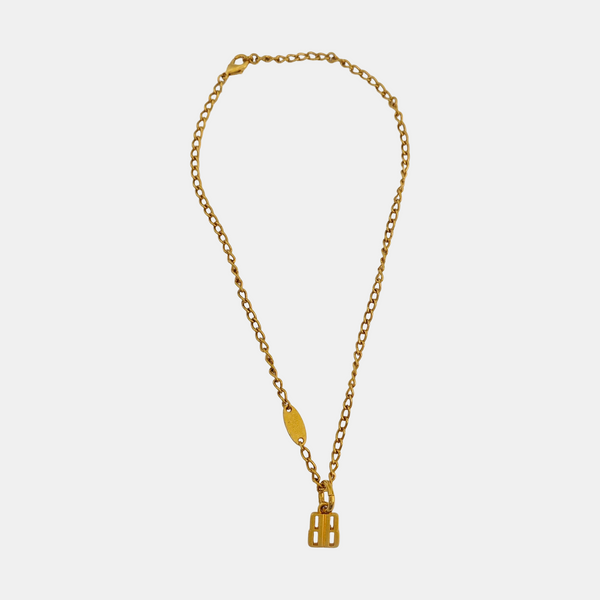 Authenticated pre-owned  Gold-tone Metal Necklace - Necklace at Looply