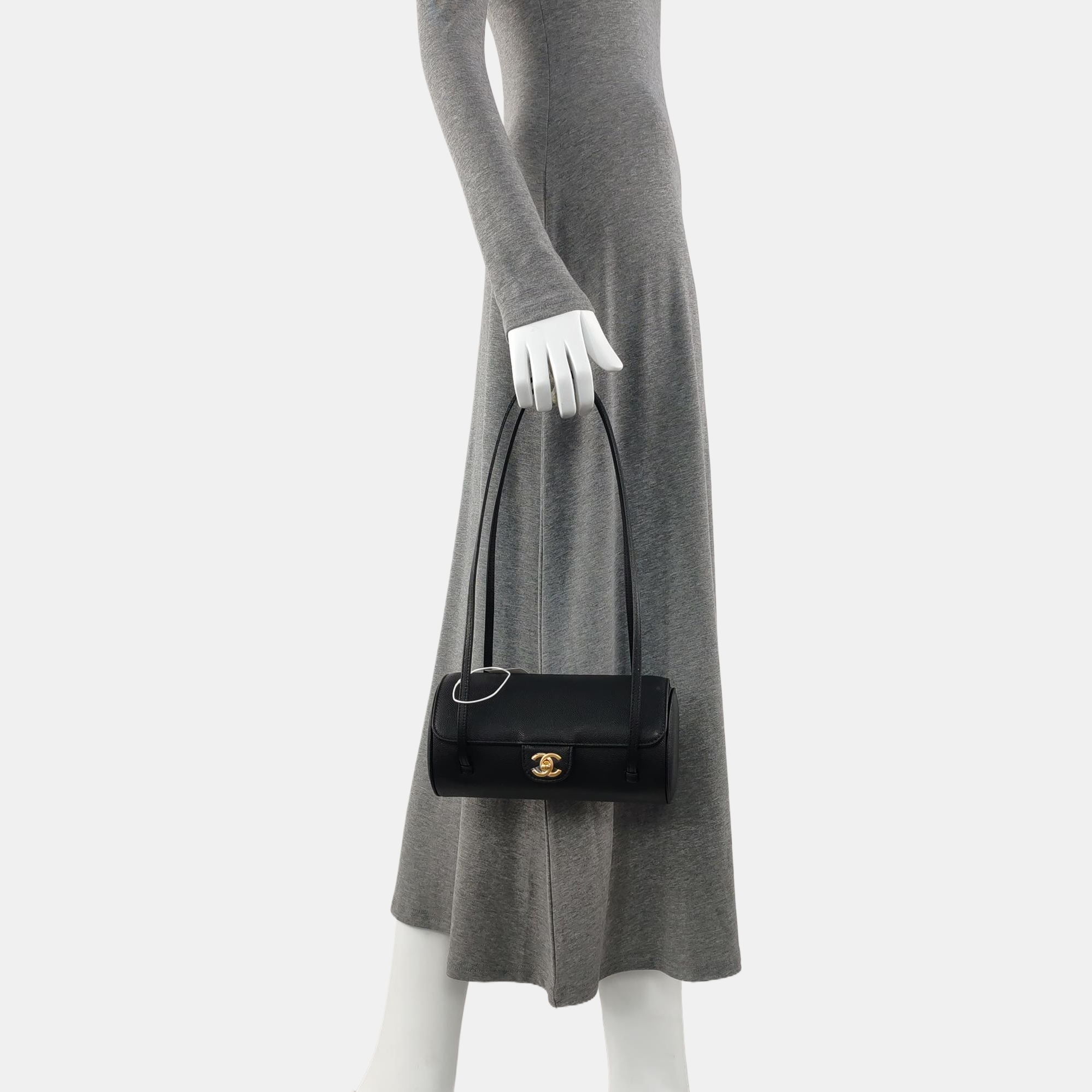 Grained Calfskin Black