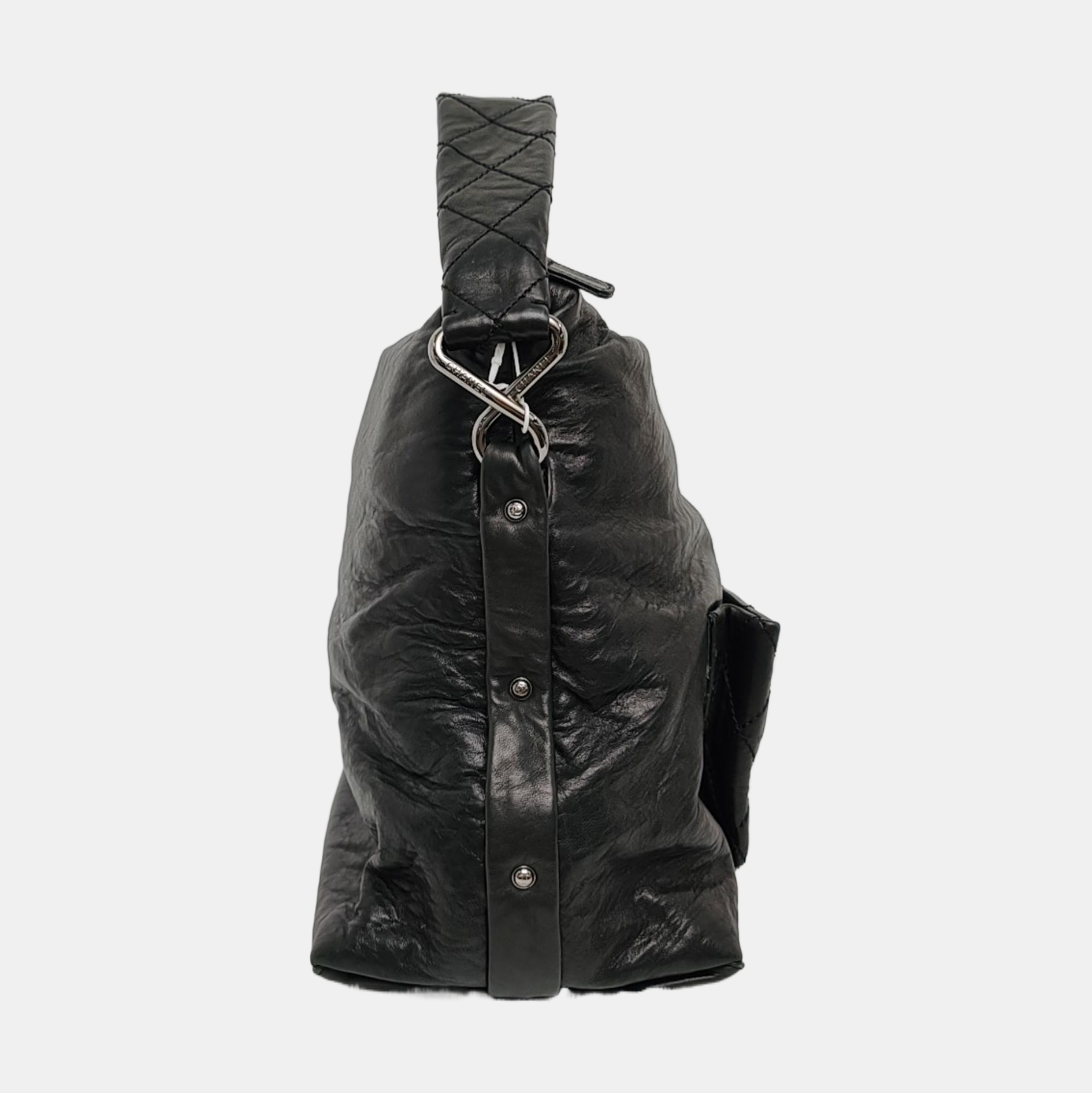 Quilted Lambskin Black
