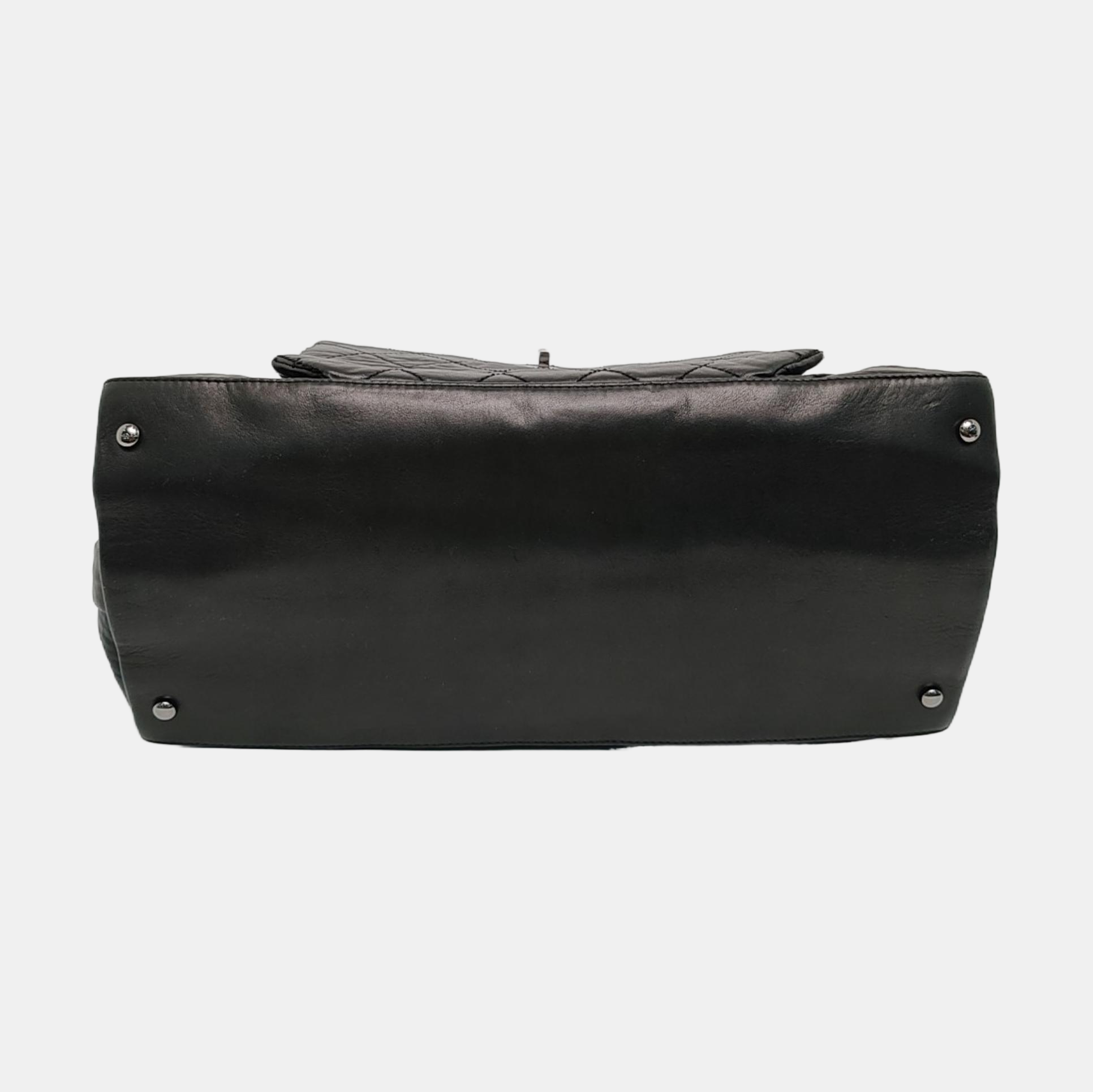 Quilted Lambskin Black