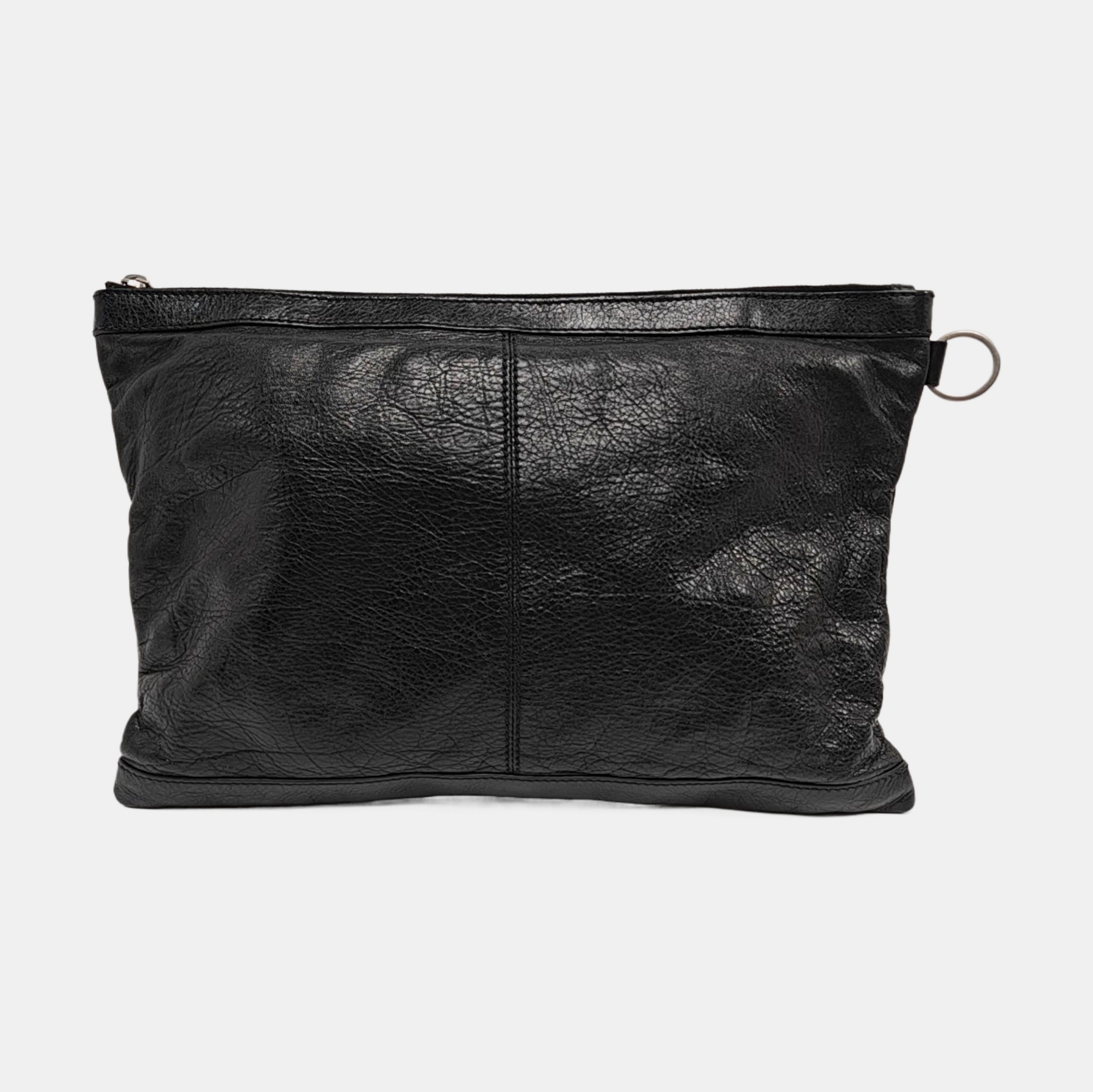 Authenticated pre-owned  Classic City Medium Lambskin Black - Clutch at Looply