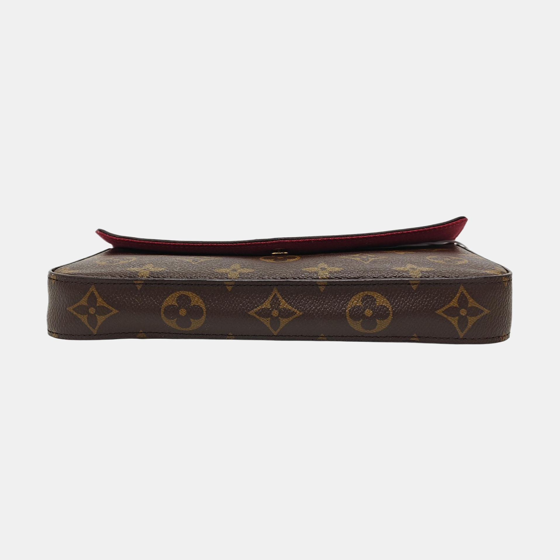 Authenticated pre-owned  Félicie Monogram Coated Canvas Brown - Shoulder Bag at Looply