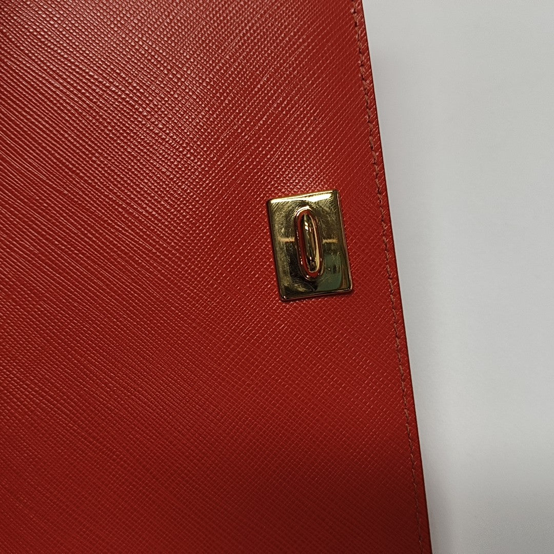 Ginny Calfskin Red