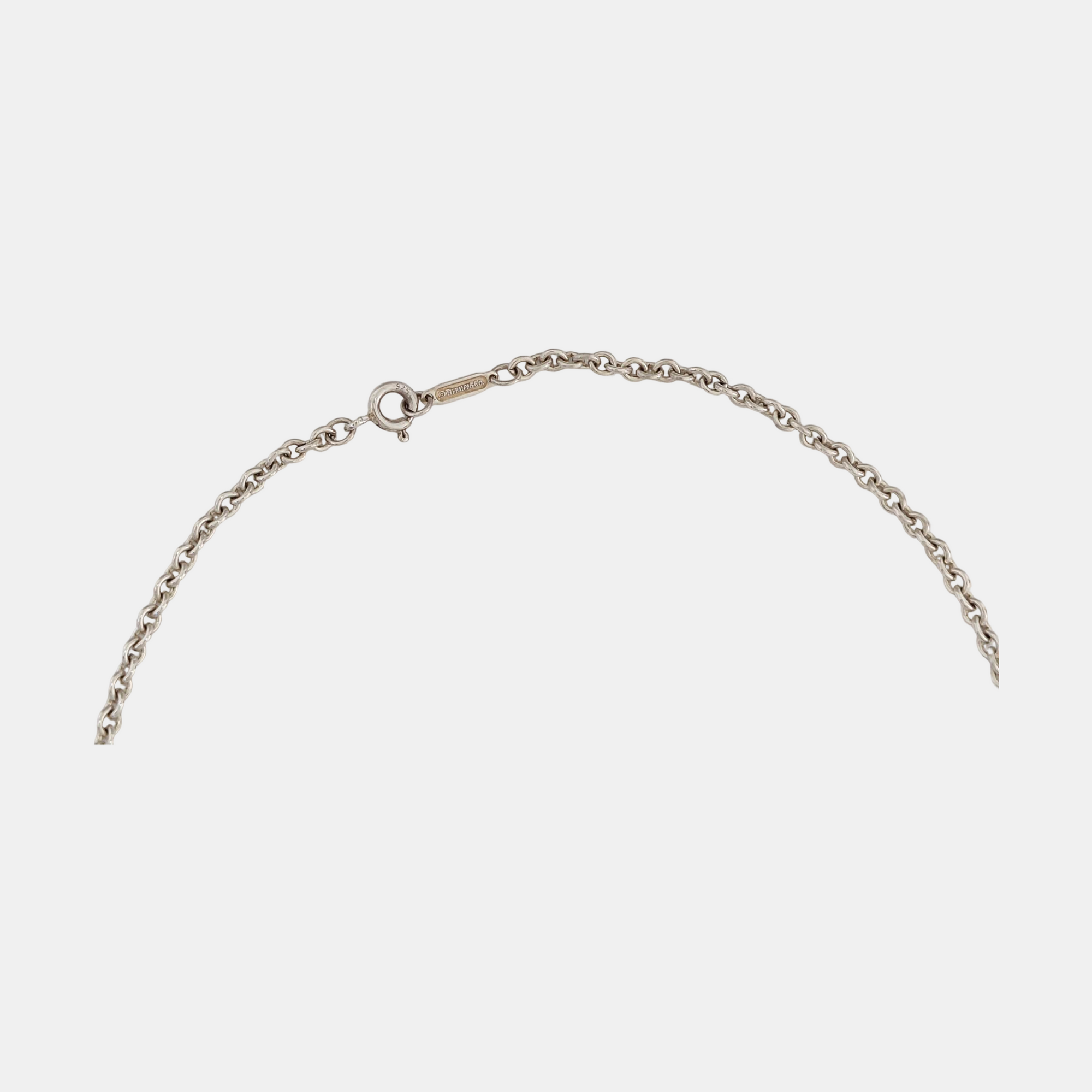 Authenticated pre-owned  Return To Tiffany® 925 Sterling Silver Necklace - Necklace at Looply