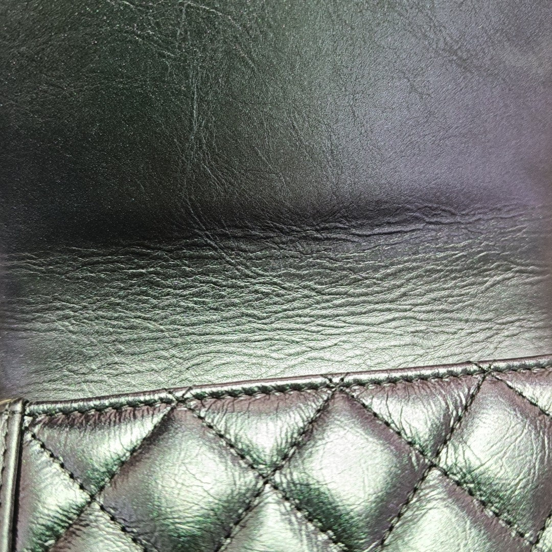 Authenticated pre-owned  Boy Chanel Quilted Calfskin Black - Shoulder Bag at Looply