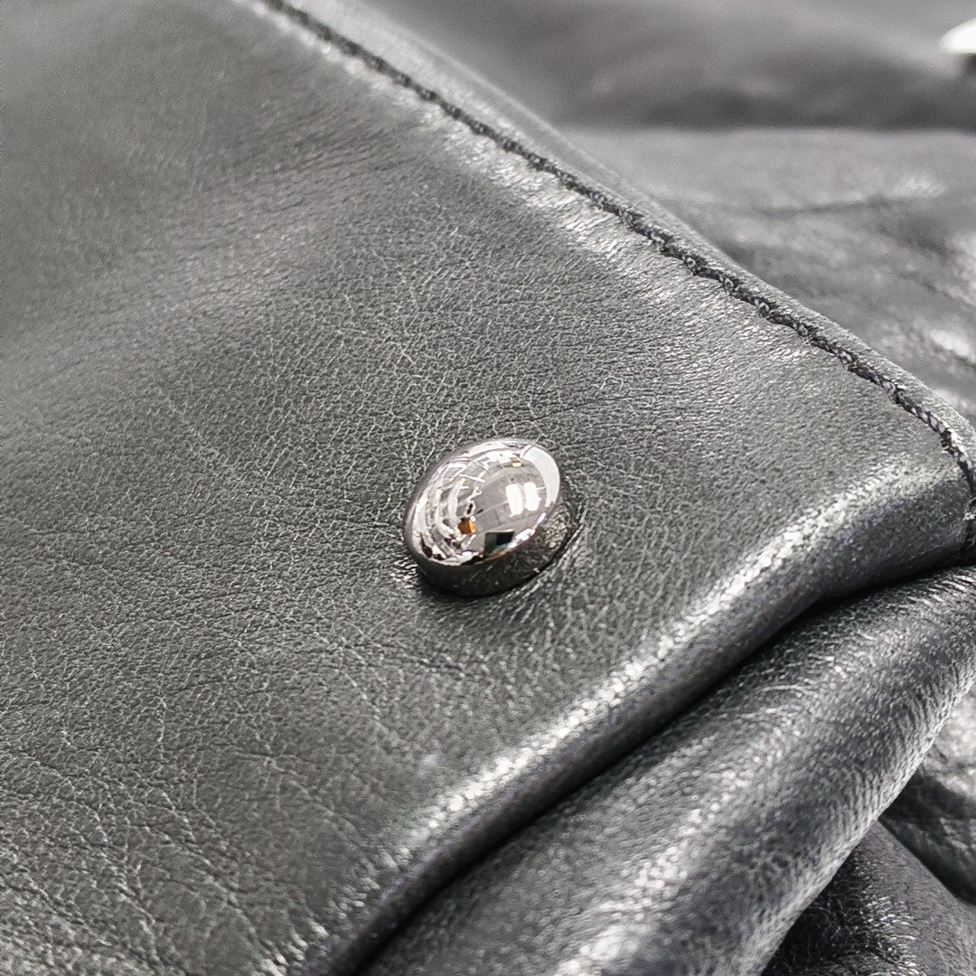 Quilted Lambskin Black
