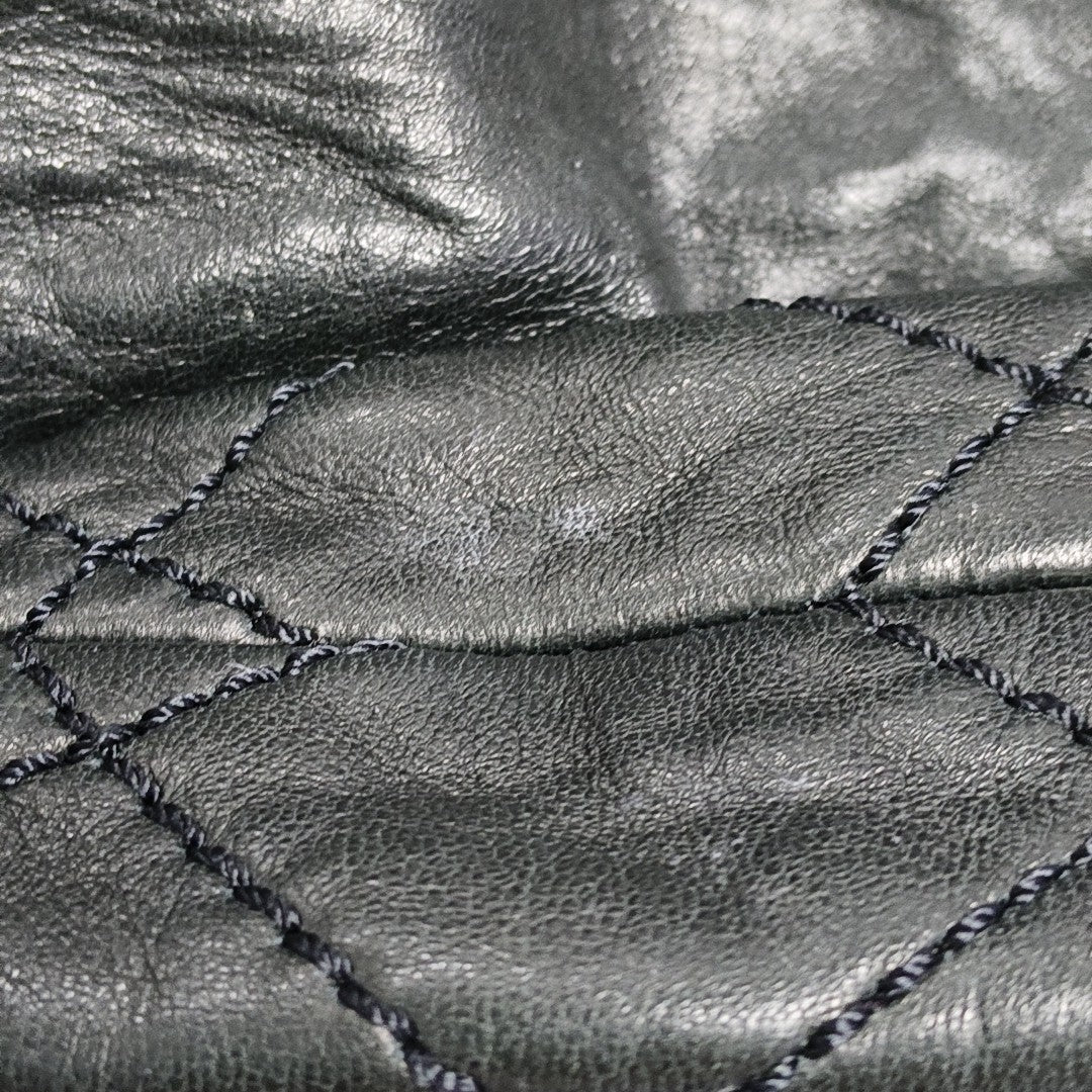 Quilted Lambskin Black