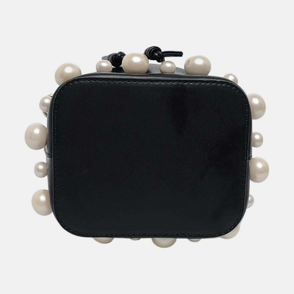 Authenticated pre-owned  Mon Tresor Small Calfskin Black - Top Handle Bag at Looply
