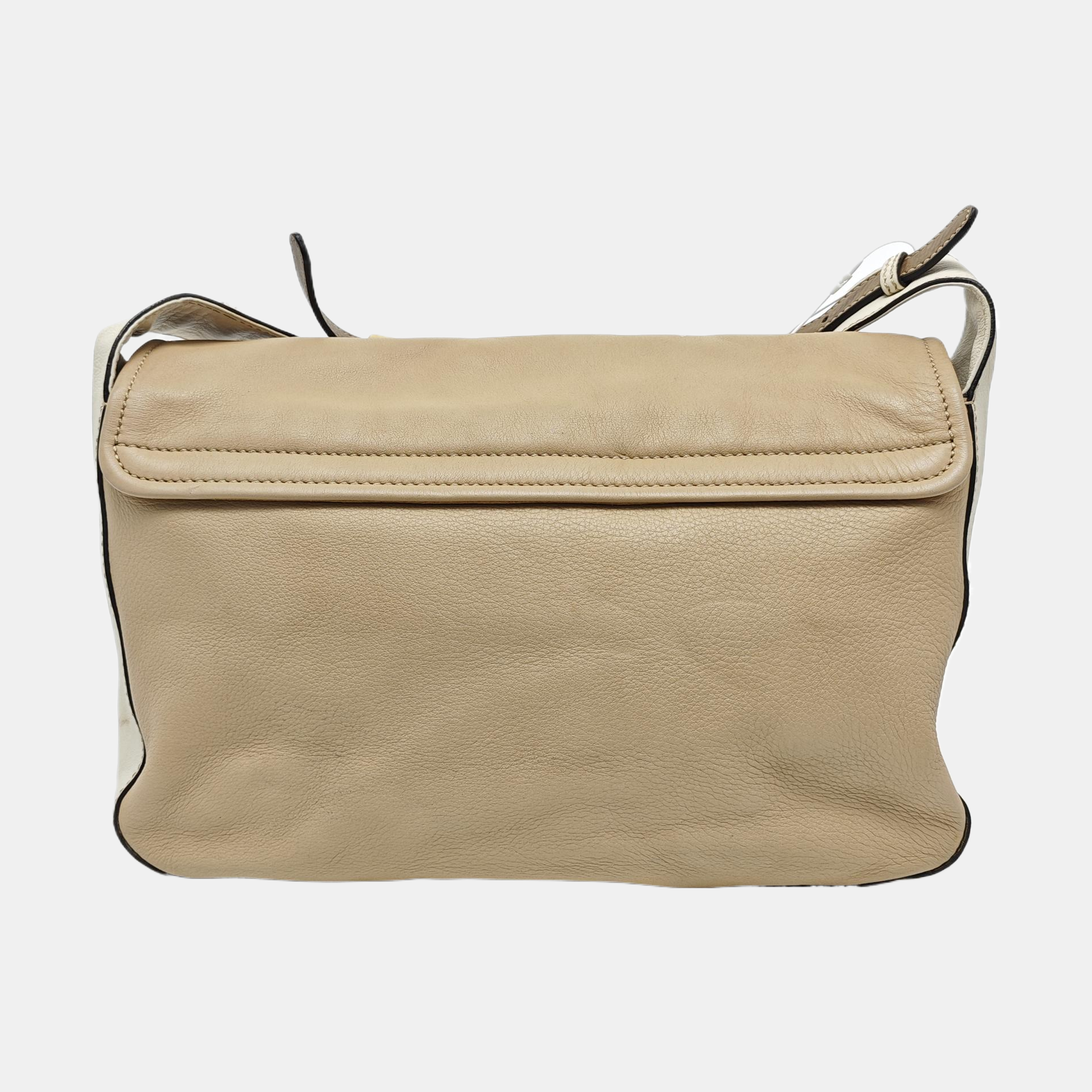 Calfskin Crossbody Bag Brown