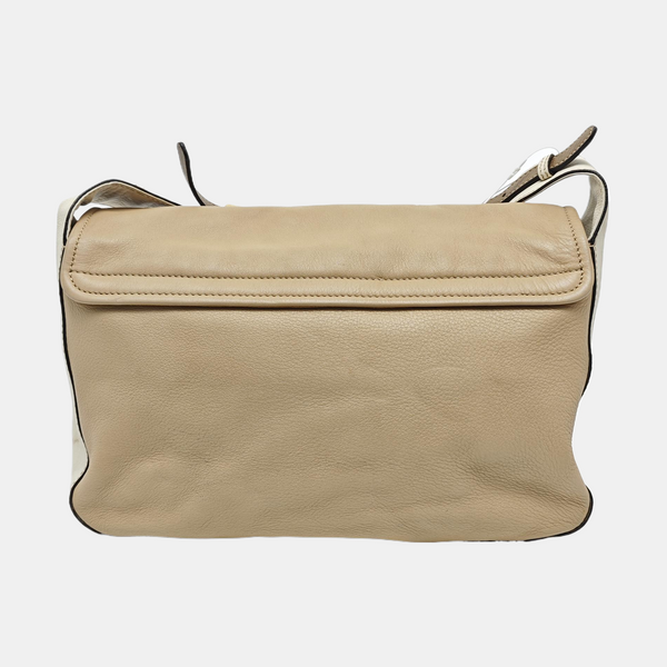 Calfskin Crossbody Bag Brown