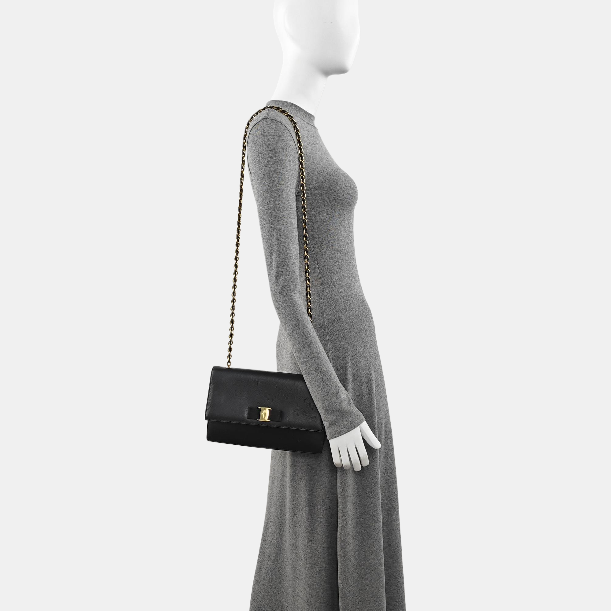 Ginny Calfskin Black