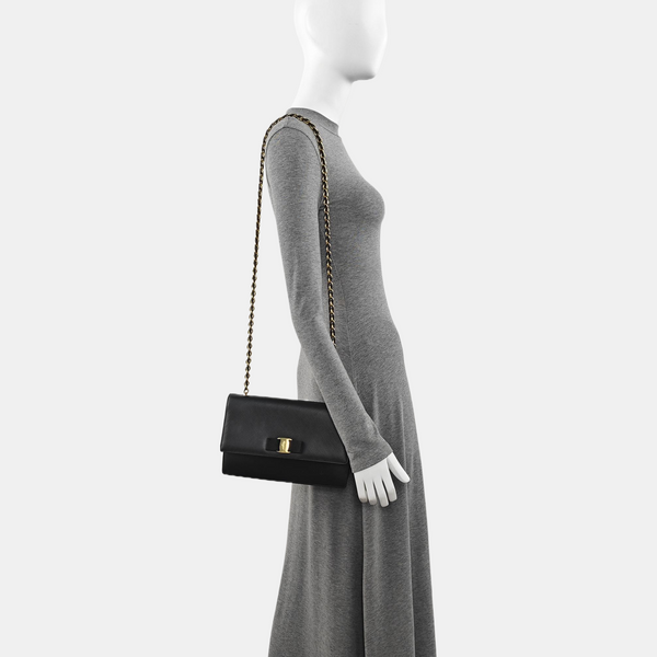 Ginny Calfskin Black