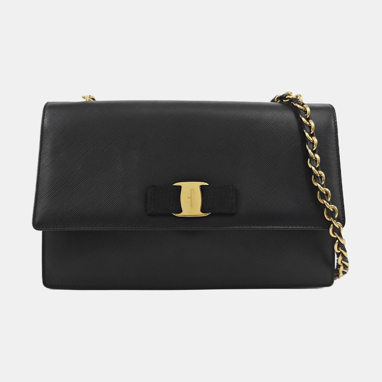 Ginny Calfskin Black