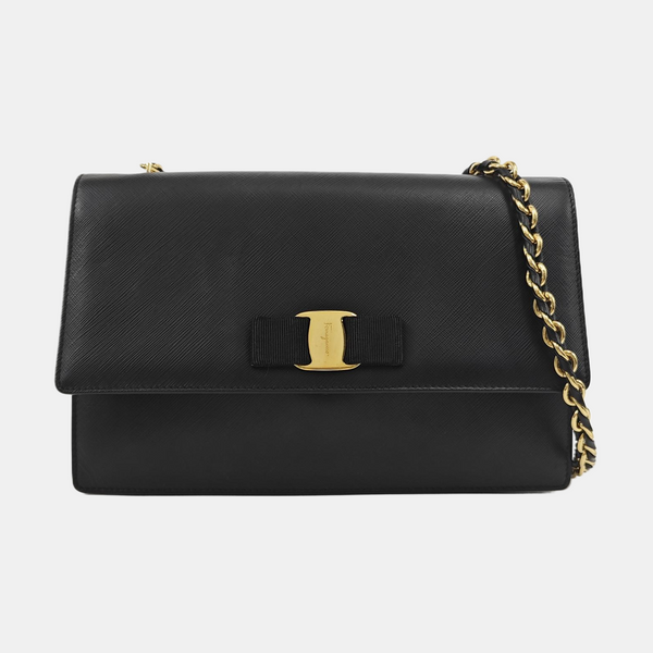 Ginny Calfskin Black