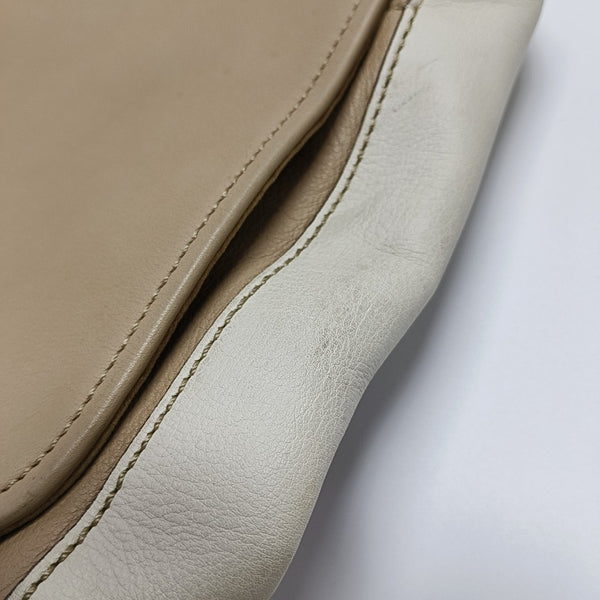 Calfskin Crossbody Bag Brown