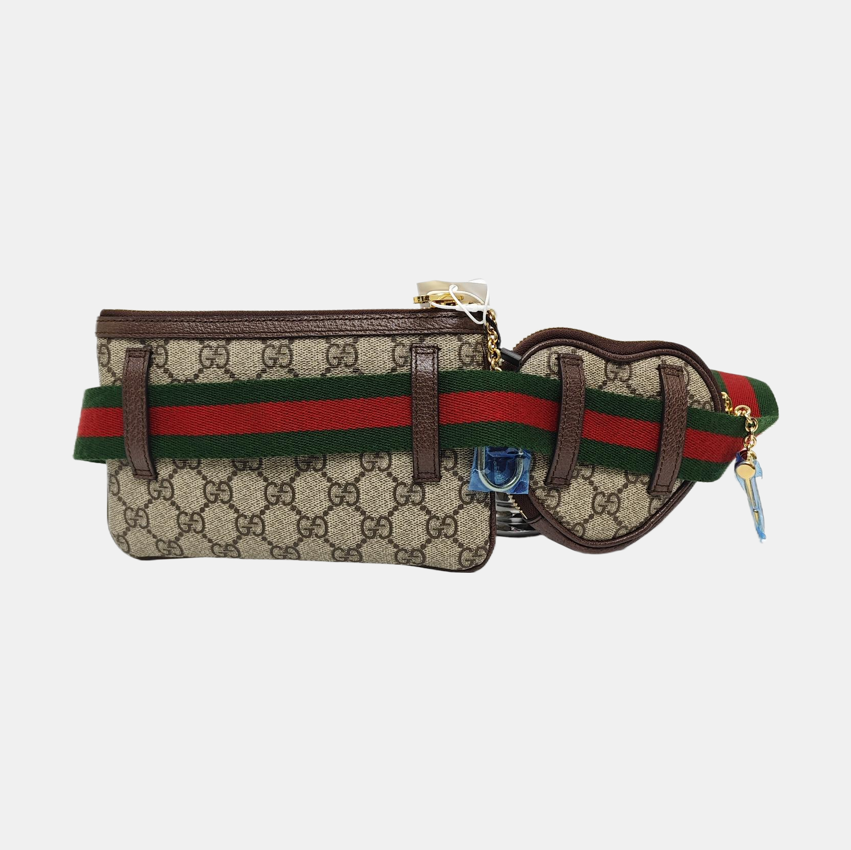 Authenticated pre-owned  Ophidia Monogram Coated Canvas Beige - Belt Bag at Looply