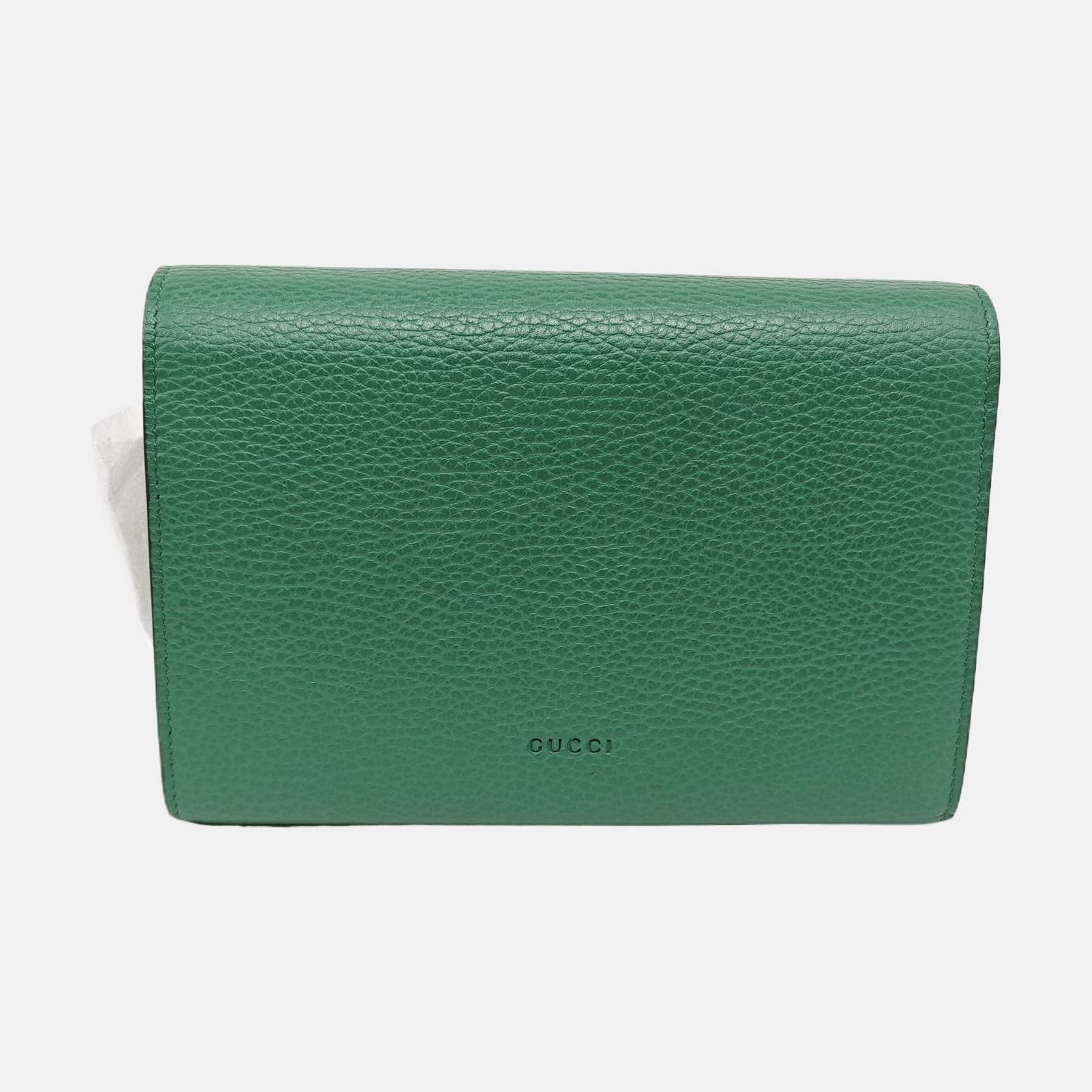Authenticated pre-owned  Dionysus Super Mini Calfskin Green - Shoulder Bag at Looply