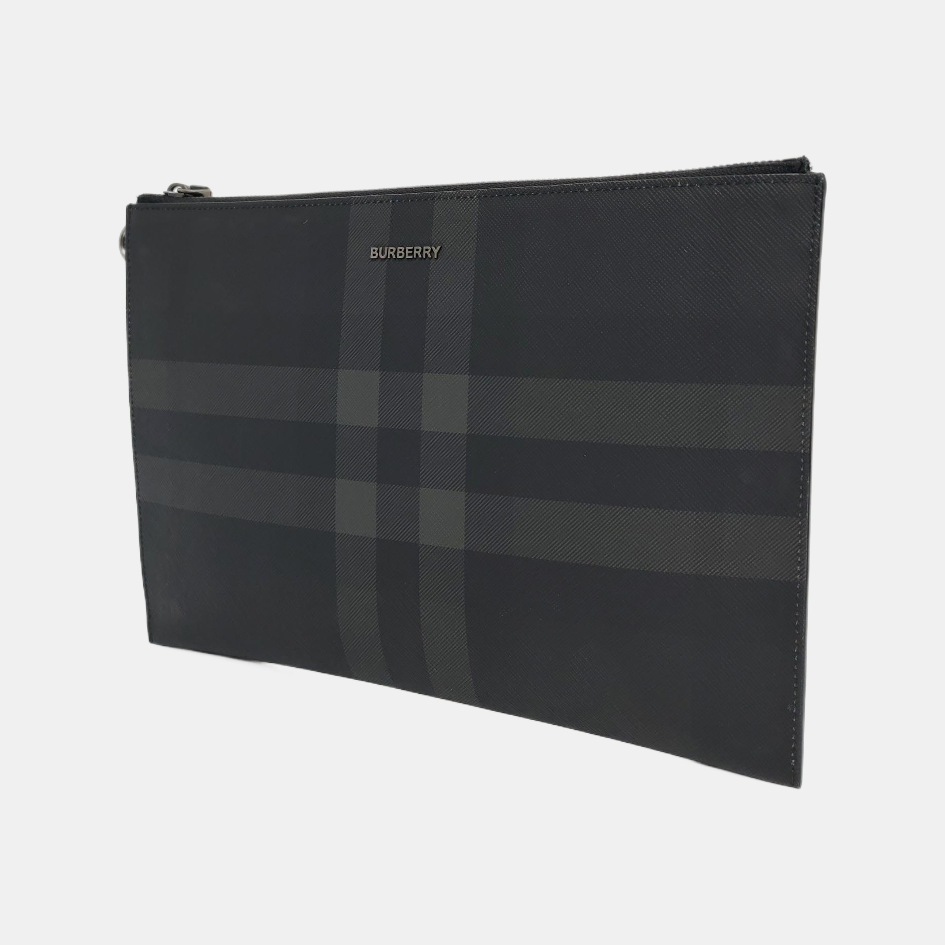 Large Coated Canvas Gray