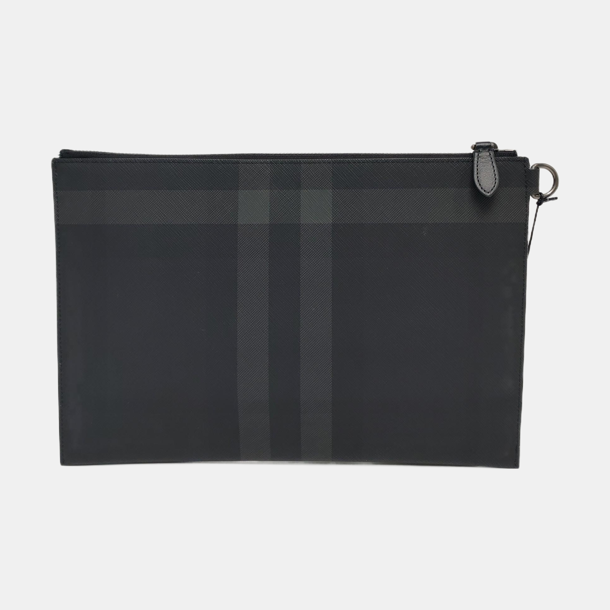 Large Coated Canvas Gray