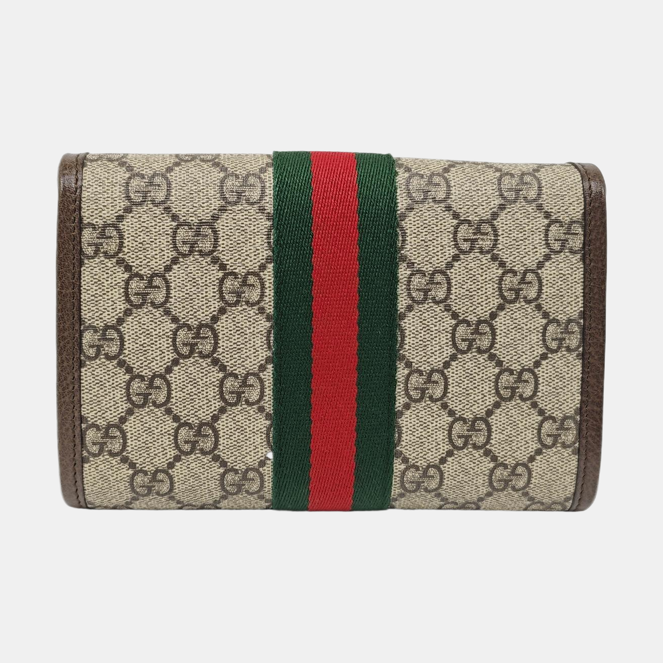 Authenticated pre-owned  Rajah Mini Monogram Coated Canvas Beige - Shoulder Bag at Looply