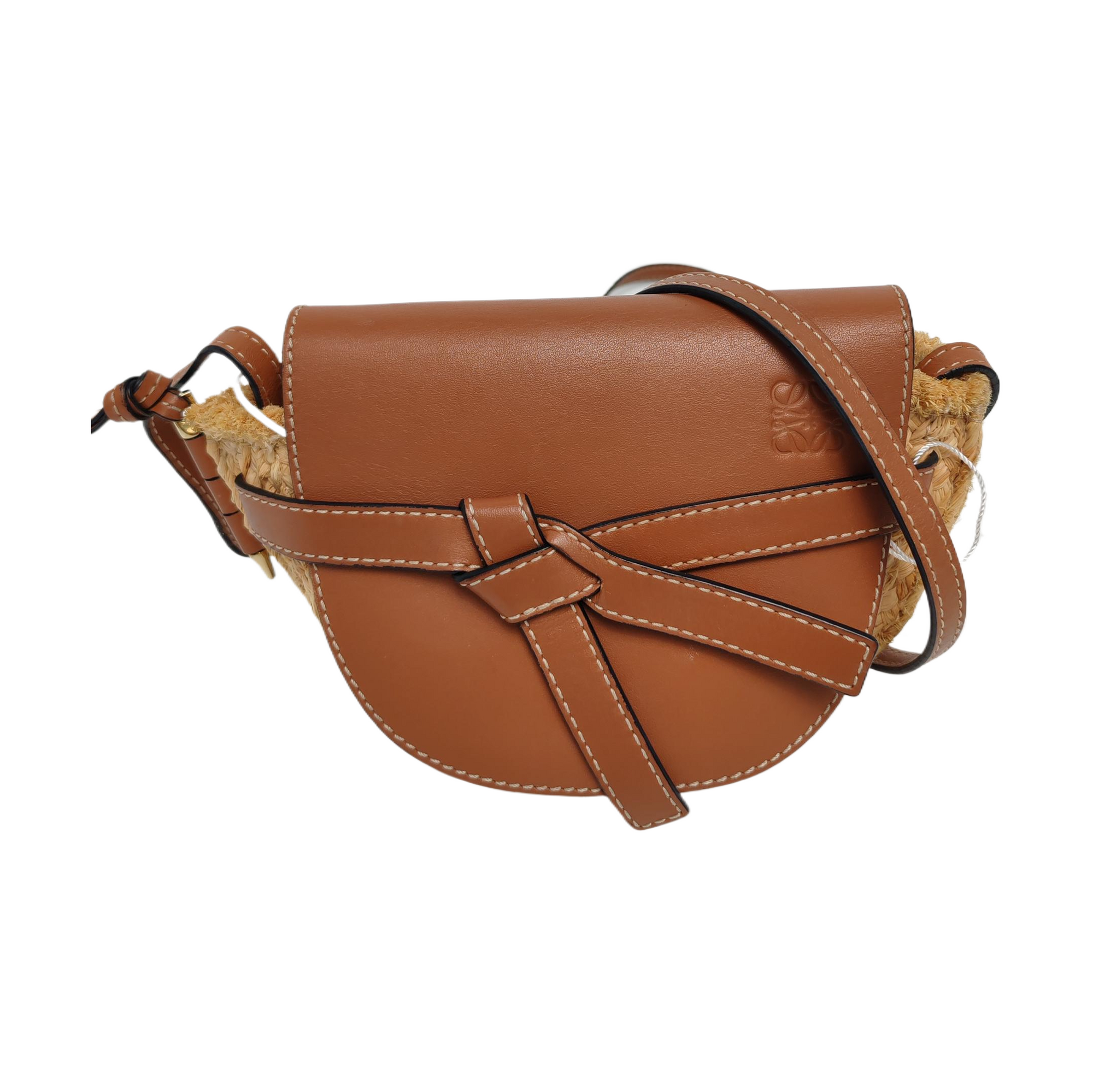 Authenticated pre-owned  Gate Calfskin Brown - Crossbody Bag at Looply