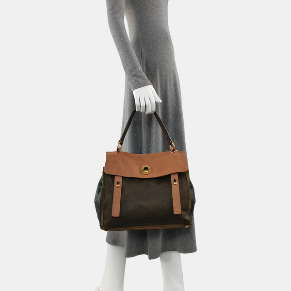 MUSE TWO Calfskin Brown