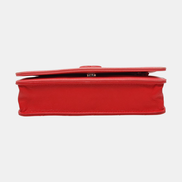 Quilted Lambskin Red