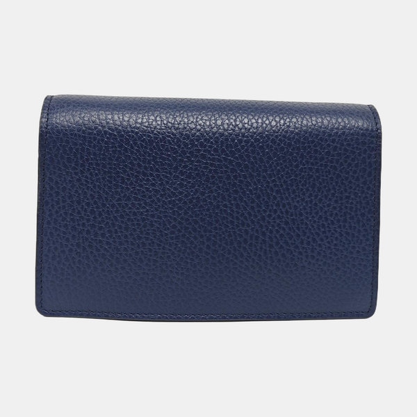 Authenticated pre-owned  Dionysus Super Mini Calfskin Blue - Crossbody Bag at Looply