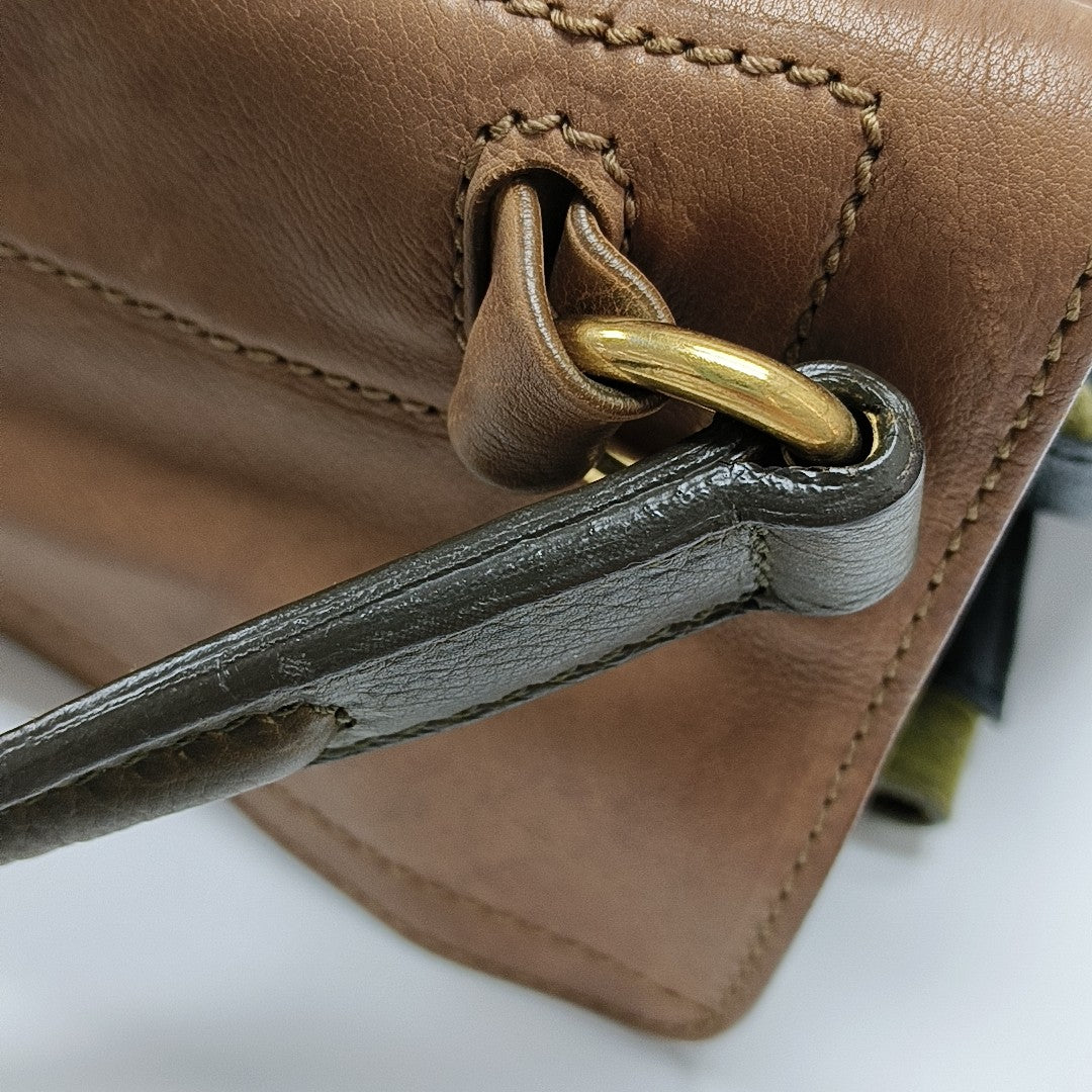 MUSE TWO Calfskin Brown
