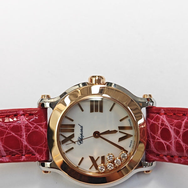 Happy Sport 30mm White Quartz Watch
