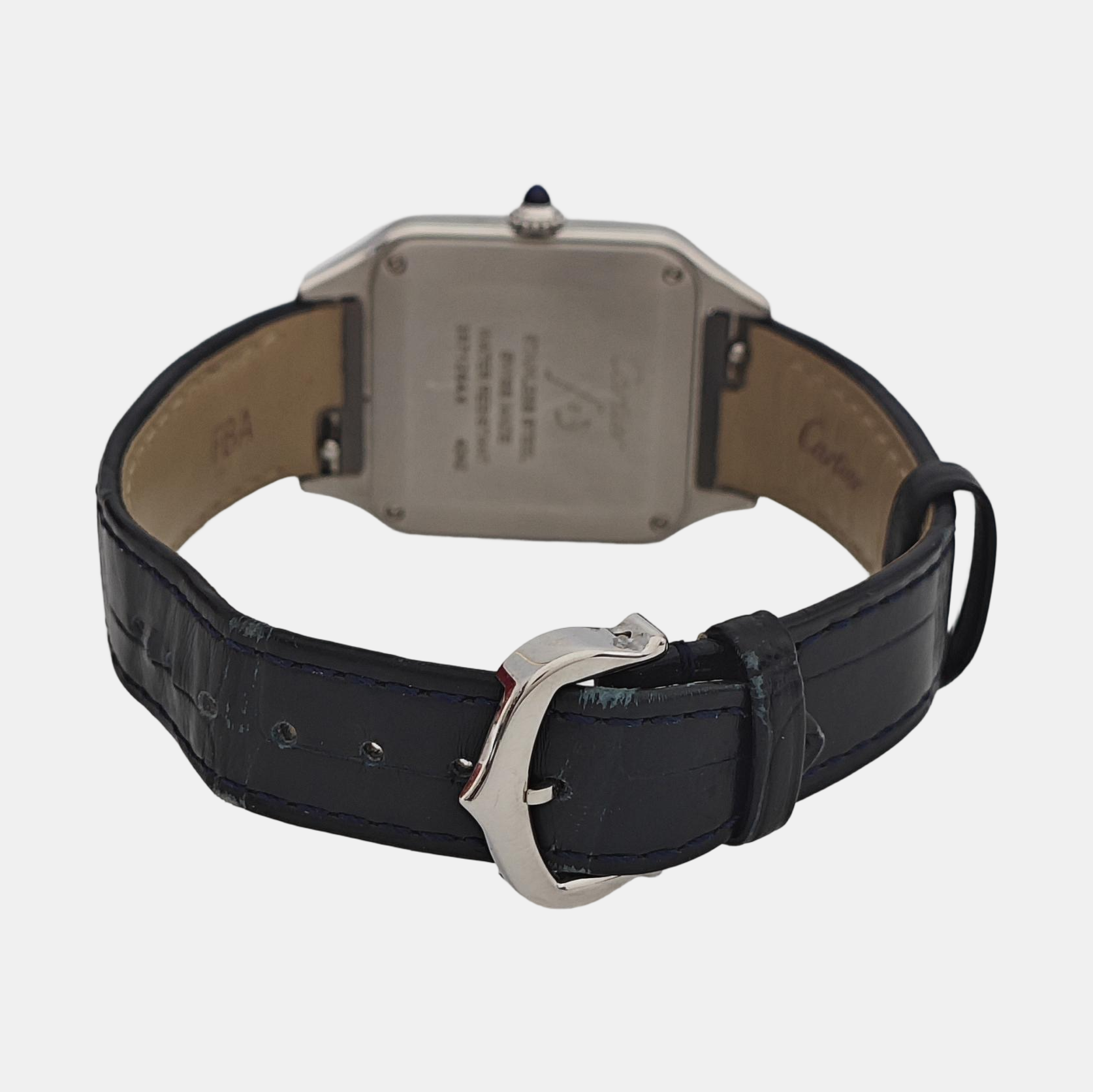 Santos-Dumont 27.5mm Silver Quartz Watch