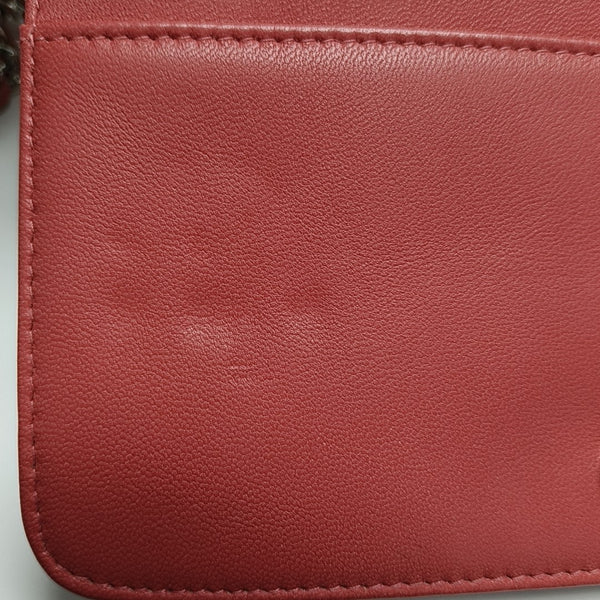 Quilted Lambskin Red