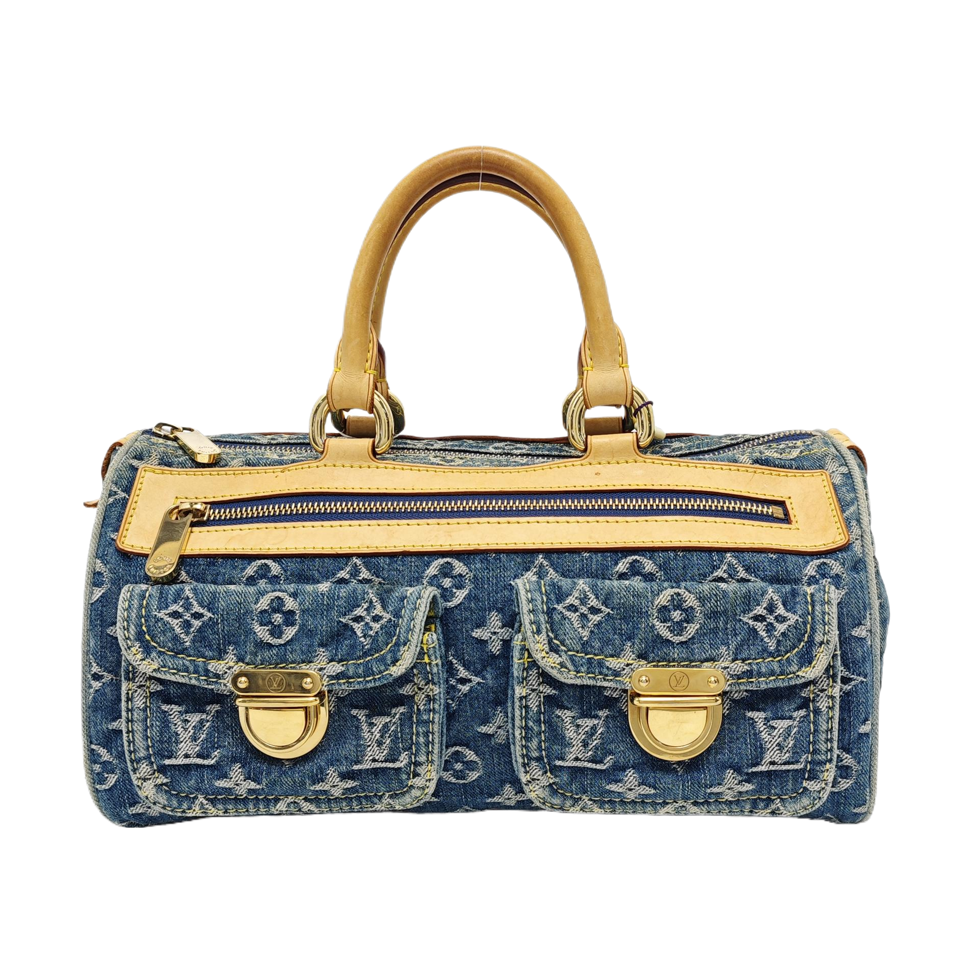 NEO SPEEDY Monogram Denim Blue