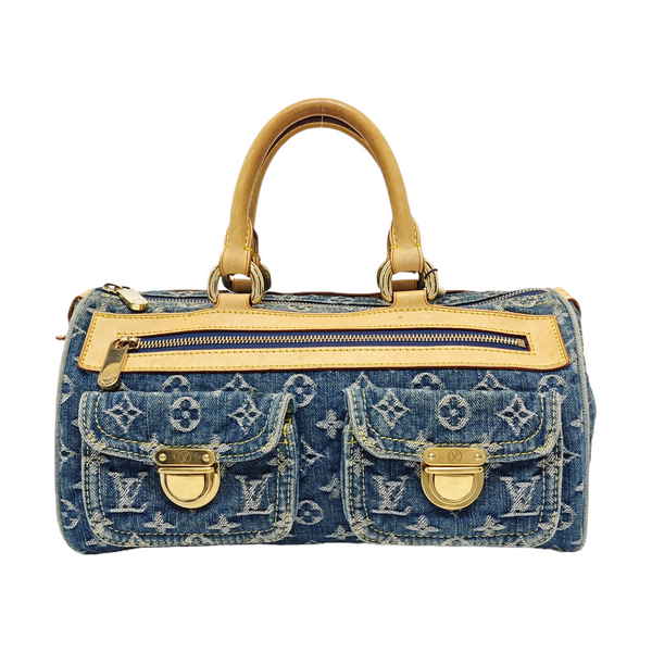 NEO SPEEDY Monogram Denim Blue