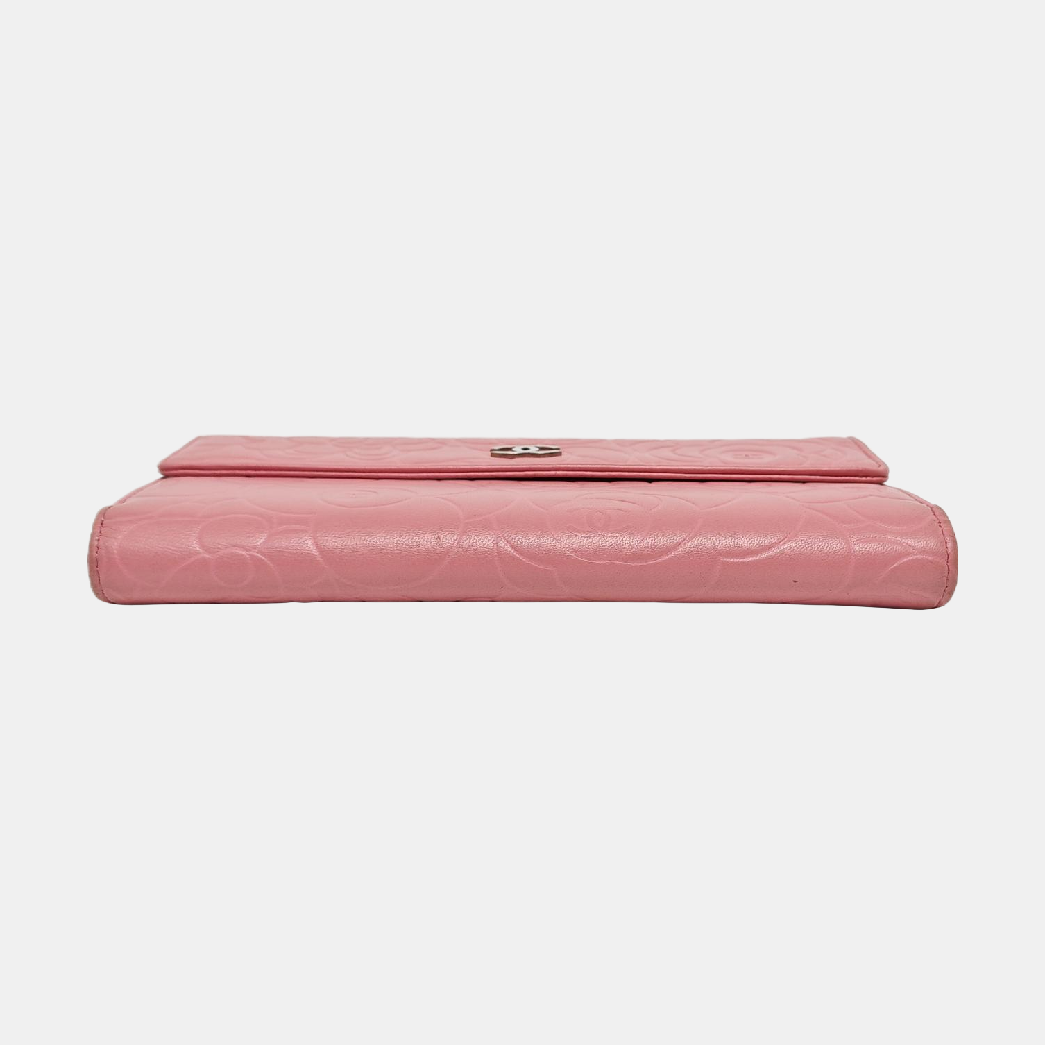 Quilted Lambskin Wallet Pink