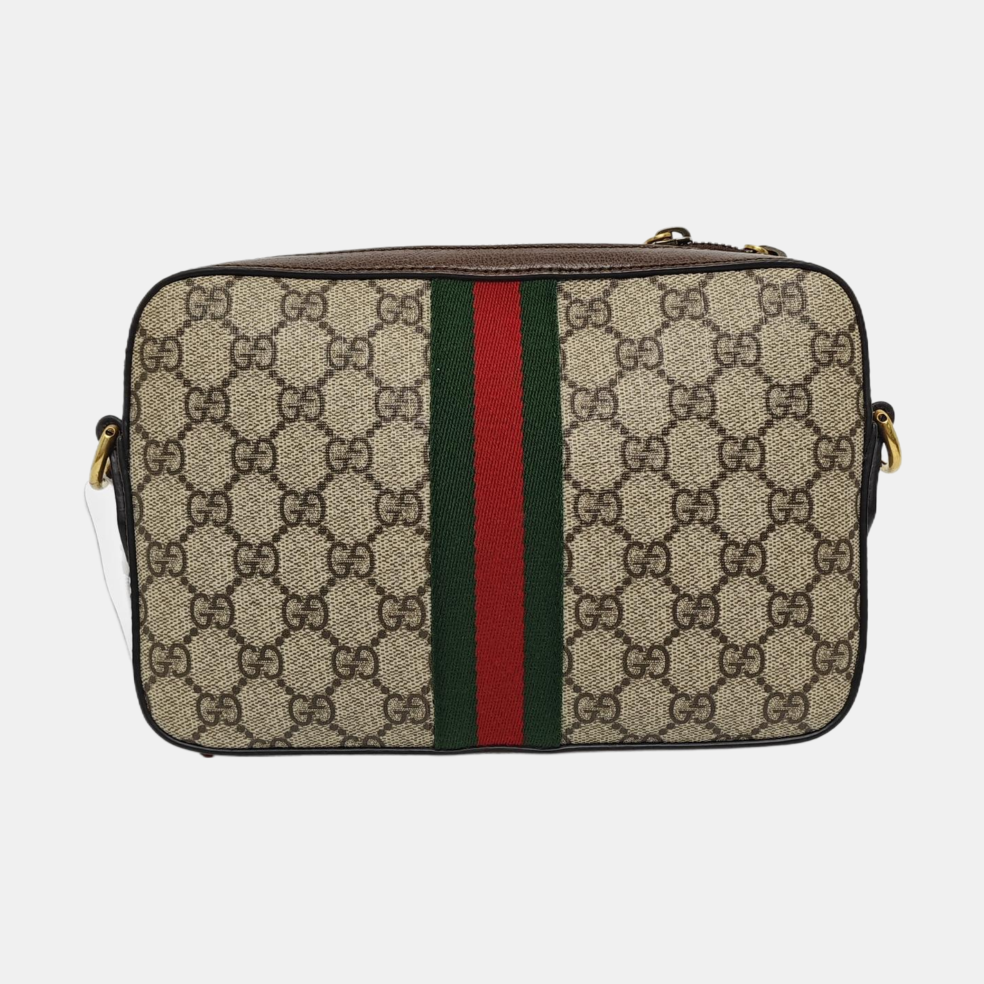 Authenticated pre-owned  Ophidia Monogram Coated Canvas Beige - Shoulder Bag at Looply
